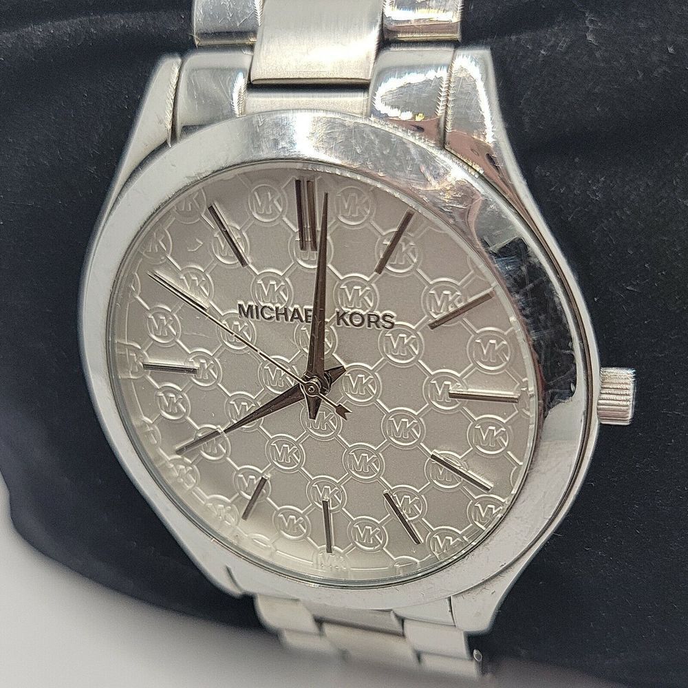 Michael Kors Runway MK3371 Womens Stainless Steel Analog Dial Quartz Watch BC697 - Picture 2 of 10